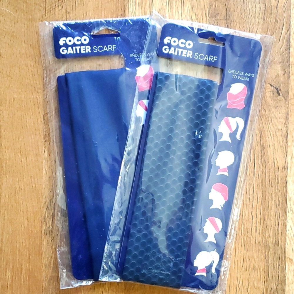 FOCO‎ Gaiter Scarf Unisex 2 pack